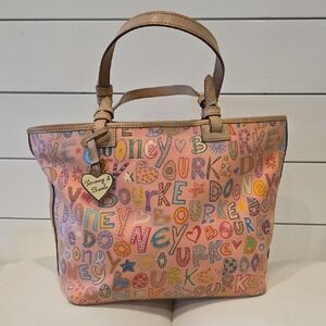 Dooney & Bourke Colorful Lettered Tote